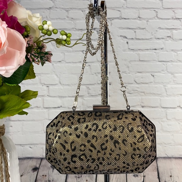 Evening Bag Handbags - Beautiful Animal Print Black/Gold/Silver Shoulder/Crossbody/Clutch Bag